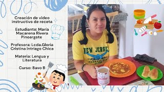 Video instructivo de receta 👩🏻‍🍳🍳🥐 [upl. by Otaner]