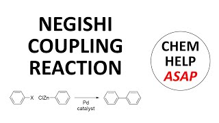 Negishi crosscoupling reaction [upl. by Dallon]