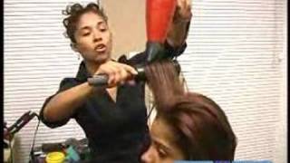 How to Use Hair Styling Tools  Hair Stylings with a Brush amp Hair Dryer [upl. by Mendes]