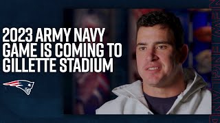 Army Navy Football Game is Coming to Gillette Stadium in 2023 [upl. by Noivert]