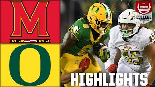 Maryland Terrapins vs Oregon Ducks  Full Game Highlights  ESPN College Football [upl. by Petra]