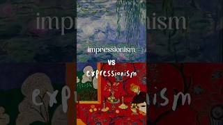 Impressionism vs Expressionism trending [upl. by Nylarat71]