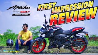 TVS Apache RTR 160 4V FI ABS NEW Special Edition 2023  First Impression Review ll Never Lie Vlogs l [upl. by Wakeen]