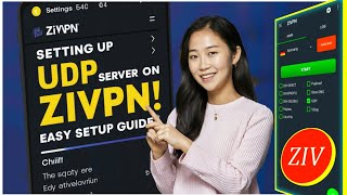 How to setting up UDP custom server with the Zivpn app [upl. by Bohrer]