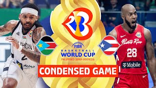 South Sudan 🇸🇸 vs Puerto Rico 🇵🇷  Full Game Highlights  FIBA Basketball World Cup 2023 [upl. by Hegarty]