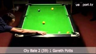 £20000 8Ball Money Match  Gareth Potts v Oly Bale  Part 2 of 10 [upl. by Etteloc]