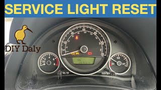 SKODA Citigo Service Insp Light reset procedure [upl. by Divine225]