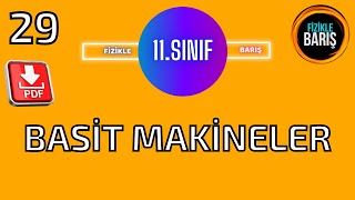 ðŸ’¯ BASÄ°T MAKÄ°NELER KALDIRAÃ‡LAR VE MAKARALAR KONU ANLATIMI VE SORU Ã‡Ã–ZÃœMÃœ 11SINIF [upl. by Fatimah]