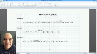 Mathcad Prime  Symbolic Algebra [upl. by Nahta]