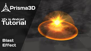 Prisma 3D  Blast💥 effect tutorial Prisma3d particle system [upl. by Edd]