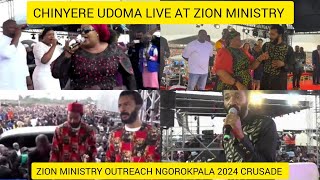 ZION MINISTRY OUTREACH  EVANG EBUKA OBI AND CHINYERE UDOMA LIVE AT ZION MINISTRY IMO STATE [upl. by Eldrida]