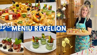 MASA DE REVELION MENIU RETETE de APERITIVE DELICIOASE pentru REVELION Ce gatescIDEI FESTIVE [upl. by Ahsataj]