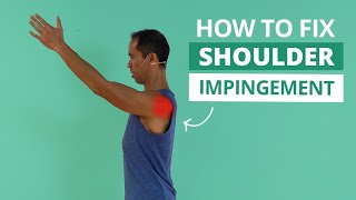 SHOULDER IMPINGEMENT 8 Exercises and Strategies to Treat it For Good [upl. by Ssor]