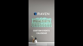 CREATING A CALENDAR WITH RAVEN [upl. by Ilyah]