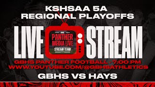 Kansas Class 5A WEST District Playoffs GREAT BEND vs HAYS [upl. by Solana]