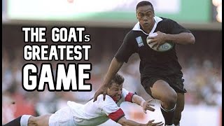 Jonah Lomus Greatest Game  New Zealand vs England  Rugby World Cup SemiFinal 1995 Highlights [upl. by Krissie]