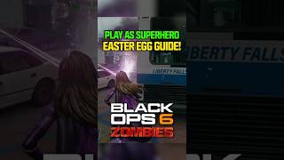 How To Play As A SUPERHERO In Black Ops 6 Zombies CRAZY EASTER EGG [upl. by Lorri121]