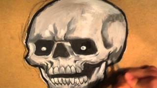 How to Paint a Skull [upl. by Etteniotnna]