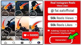 2025 Instagram Views App🔥How To Increase Instagram Reels Views and Likes Reels Views Kaise Badhaye [upl. by Heaps]