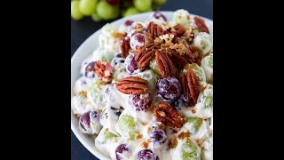 Creamy Grape Salad [upl. by Gromme]