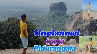 Sri Lanka Pidurangala Rock Climbing Dambulla travel pidurangala srilanka [upl. by Brost]