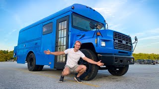 I turned a bus into a luxury tiny home [upl. by Jackson]