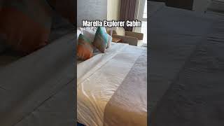 A quick tour of a Marella Explorer Balcony Cabin shorts marellaexplorer marellacruises marella [upl. by Euton]