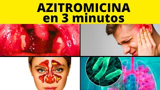 🦠DESCUBRE Para Qué Sirve la AZITROMICINA 500 mg en Adultos y mucho más 2023 [upl. by Stepha]