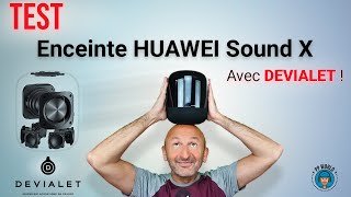 TEST  Enceinte HUAWEI Sound X avec DEVIALET [upl. by Nicolle]