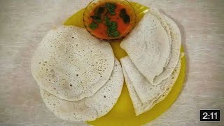 നല്ല പഞ്ഞി പോലുള്ള ഉഴുന്നു ദോശ Easy Breakfast RecipeUzhunnu Dosa Recipe in malayalam [upl. by Lolanthe213]