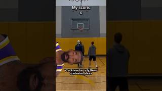 CONTESTED SHOTS ONLY basketball challenge shorts [upl. by Castle]