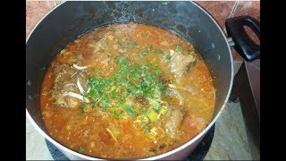 Dehli coisine Paaye Recipe by hamida dehlvi [upl. by Eartnoed]