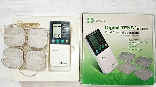 Digital tens 660 machine unboxing and review  digital tens machine uses [upl. by Alver]