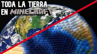 CONSTRUYENDO LA TIERRA en Minecraft [upl. by Adnulahs617]