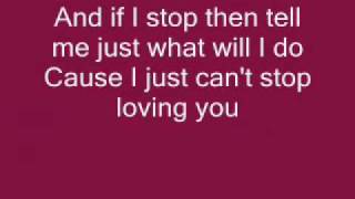 Michael Jackson I Just Cant Stop Loving You WITH LYRICS [upl. by Amero]