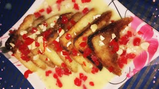 Shahi Tukda recipe  dessert recipe quek amp easy recipe 😋😋 [upl. by Gower621]