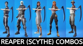 The Best TRYHARD Reaper Pickaxe Combos In Fortnite [upl. by Kinsler621]