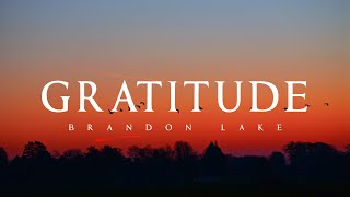 Gratitude  Brandon Lake Lyrics [upl. by Wengert]