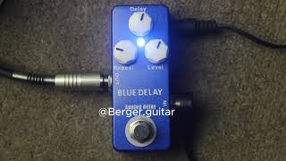 BLUE DELAY Mosky Áudio Pedal demo [upl. by Adnorat]