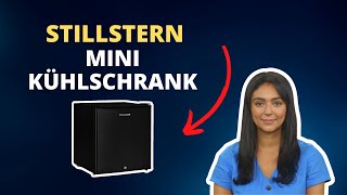 Stillstern Mini Kühlschrank E 45L  Bester Minibar Getränkekühlschrank  Test  Review [upl. by Yaned]