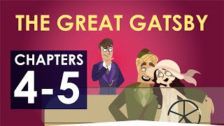 The Great Gatsby Plot Summary  Chapters 45  Schooling Online [upl. by Wyn]