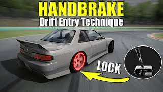 How to Drift 5  Handbrake Drift Entry Technique  Assetto Corsa [upl. by Wilhelm914]