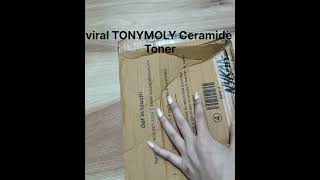 Tonymoly ceramide tonerviraltrending yt ytshortsmusic song bollywood onlineshopping youtube [upl. by Rosana]