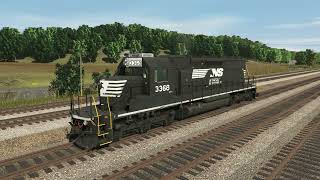 NS SD402 horns [upl. by Jacquette797]