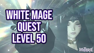 FFXIV 215 0249 White Mage Level 50 Quest  Artifact Gear [upl. by Laram]