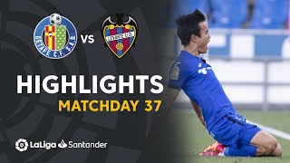 Resumen de Getafe CF vs Levante UD 21 [upl. by Giule]