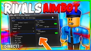 OVERPOWERED Roblox Rivals ScriptHack GUI AIMBOT ESP GUN MODS  MORE [upl. by Asilec111]