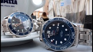 Omega Seamaster  New vs Old [upl. by Ydde]