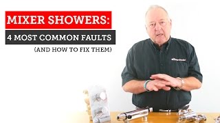 Mixer shower problems 4 most common mixer shower faults  repair tips [upl. by Emilia]