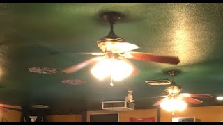 Hampton Bay Northport III Ceiling Fans and a Hampton Bay Lillycrest [upl. by Hercule]